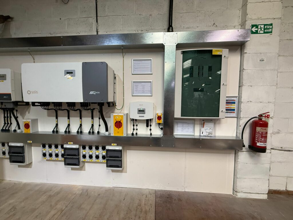 DRW Electrical Group | Smartly Energy – Cleenol Group – 200kw Solar PV Installation