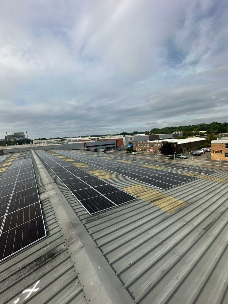 DRW Electrical Group | Smartly Energy – Cleenol Group – 200kw Solar PV Installation